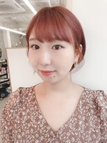 メルシー 福岡天神店(Merci)&nbsp;【Merci☆Nana】Berry pink な Bob hair♪