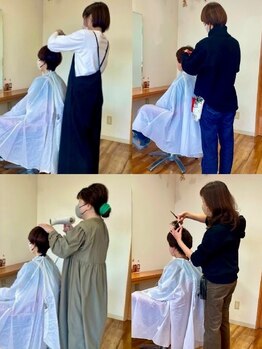 ミルキィ 美しが丘店の写真/大人女性に贈る、グレイカラー＆トリートメントの至福体験＊年齢ならではの悩みもお気軽にご相談ください☆