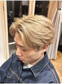 ハイトーンナチュラルセンターパート