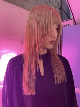 ノラキチジョウジ(NORA KICHIJOJI) ケアブリーチブロンドカラーフェイスレイヤー外国人風カラー