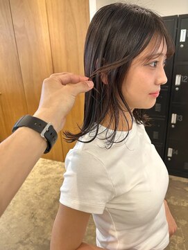 ヘアーブレイス(hair brace) くびれボブ【菅野竜矢】