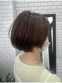 美シルエットショートボブ(中区紙屋町)
