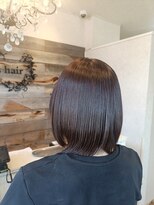 ウルスヘアー(ulus hair)&nbsp;艶感とまとまりのあるナチュラルボブ