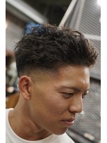 フォーコーナーズカットショップスリーセント 栄(FourCornersCutShop 3/cent)&nbsp;極道パーマ