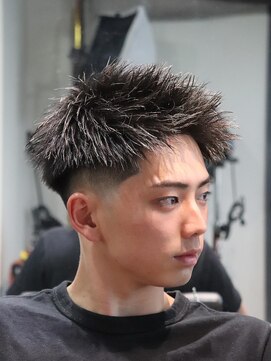 スキルメイト 天神(SKILL MATE) 【SKILL】メンズカット/パーマ/ブリーチ/眉毛/フェザーショート