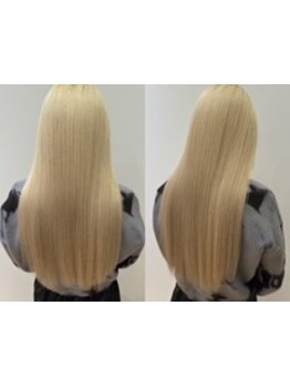 【梅田茶屋町&中崎町】髪の骨格や土台を整え、クセ・うねりを問題解決!る≪髪質改善矯正・ストレート≫