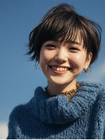 ヒマル 学芸大学(Himaru)&nbsp;ショートボブ/ボブルフ/ネビージュ/小顔/前髪/学芸大学/髪質改善