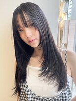 トリッカ シブヤ(TRICCA SHIBUYA)&nbsp;透け感透明感垢抜けカラー艶髪質改善レイヤー