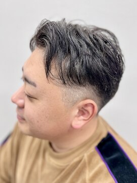 ベルーフ(BERUF) 清潔感のある爽やかなパートスタイル×ローフェード！！