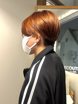 メンズライク刈り上げショート似合わせカットレイヤーショート