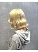 抜きっぱなし×ウェーブスタイル