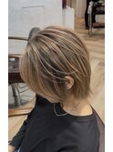 CIEL立川×木村優作　ショート×バレイヤージュ
