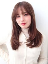 セシル ヘアー(Cecil hair)&nbsp;髪質改善×顔周りレイヤー＊ミルクチョコブラウン＊河原町