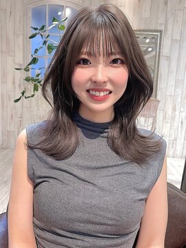 マインバイアフロートギンザ(MYNE by AFLOAT GINZA) ◎くびれレイヤーカット顔周り前髪パーマ【20代30代40代50代】