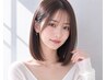 【定番ストレート】縮毛矯正ストレート＋カット＋トリートメント