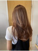 20代30代春夏ロングレイヤー/イルミナカラーベージュ/髪質改善