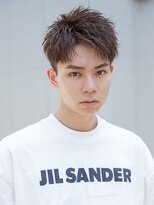 シティ メンズ(CITY men's) メンズ刈り上げフェザーパーマツーブロックセンターパート