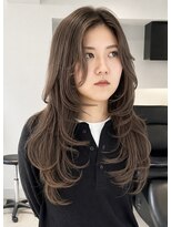 キャトル(Quattro)&nbsp;ゆるふわ韓国風レイヤーロング