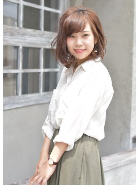 ナナナ パレナ 大津膳所店(nanana parena) 魅力倍増☆耳かけボブミディ【nanana parena】