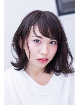 イロドリ ヘアーデザイン(IRODORI hair design) IRODORI  外はねくびれミディ  【西尾一寛】