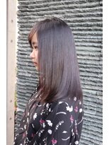 ヴェジールヘアデザイン(Vezir hair design) ツヤサラストレート