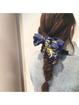 ピースリーヘア バイ カーサ(peathree.hair by CASA) ラフ　×　フィッシュボーン