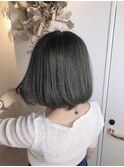 ハイライトカラーミルクティーベージュケアブリーチダブルカラー