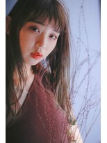 マロウ(mallow) 《花屋併設》ロング×透明感ヴァイオレットベージュ