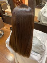 ナナナパレナ 梅田店(nanana parena)&nbsp;髪質改善専門サロンの縮毛矯正で圧巻の艶髪ストレート