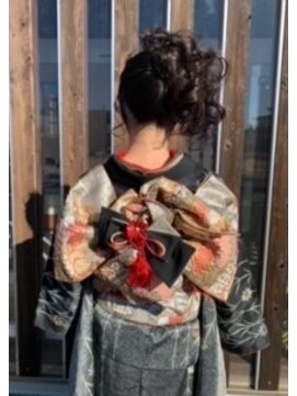 ラスティー(hair collection Rusty) 成人式振袖着付け