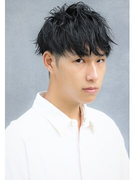 ノイセル 西本町(Noisyle) スマートマッシュツーブロックショート韓国風透明感サマーカット