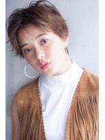 シエナ 渋谷(Siena) エアリーショート×ココアブラウン