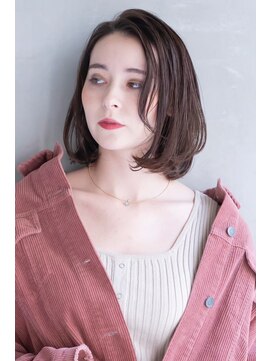 アルテ(ARTE) 【ARTE表参道/青山】モテ髪ミディアム×透明感カラー