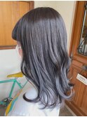 究極の透明感☆重く見えない♪ネイビーグレー☆