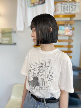 アンドチル 渋谷(AND CHILL) ミニボブ/タッセルボブ/切りっぱなしボブ　渋谷