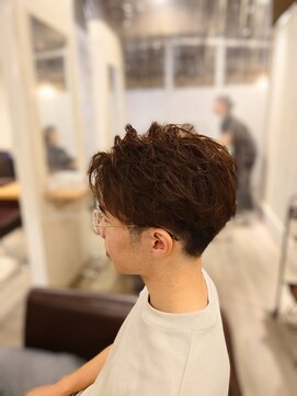 アンプリュス リアン(1+ Unplus lien) メンズナチュラルツーブロマッシュ/亀戸/錦糸町