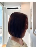 韓国風ボブ×顔まわりカット