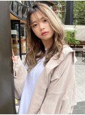 外国人風透け感カラー