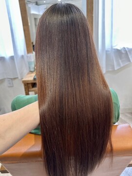 ラゴム 池袋(LAGOM) ツヤサラストレート[池袋/髪質改善]