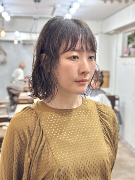 シエン 恵比寿(CIEN) ボブパーマでイメチェン似合わせカット外ハネカール