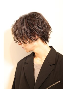 リップス 原宿(LIPPS) シャドウパーマセンターパート