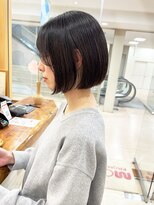 モリオ フロム ロンドン サッポロファクトリー店(morio FROM LONDON)&nbsp;【morio】札幌ボブ　自然と収まるぱつっとボブ