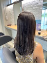 エイト 沖縄豊崎店(EIGHT toyosaki)&nbsp;【EIGHT 豊崎】お客様スタイル_縮毛矯正×ナチュラルブラウン