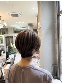 【ショート】ナチュラルハイライト