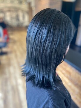 ヴァン カウンシル 王子(VAN COUNCIL) 外ハネくびれへあ 秋の痛んだ髪に髪質改善ケアTr#3