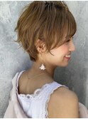 大人ショートボブ丸みショートカットマッシュショート/北千住