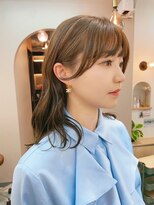 ロウバイレボ 柏(lou by revo) ミディアム/韓国風/レイヤーカット/顔回りカット/柏駅
