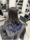 ブルーパープルグラデーションカラー