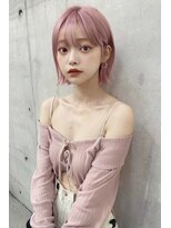 ソア バイ リコヘアーうるま(SOAR by lico hair Uruma) #韓国風#レイヤー#顔まわり#ブリーチなしダブルカラー#髪質改善