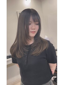 ヴィア(Via) レイヤーカット/レイヤー/暗髪/髪質改善/ブラウンカラー/